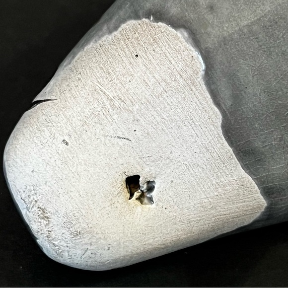 Vintage Hand Painted Tonala Mexican Bird Grey Folk Art Clay Pottery Hand Painted - Picture 8 of 10